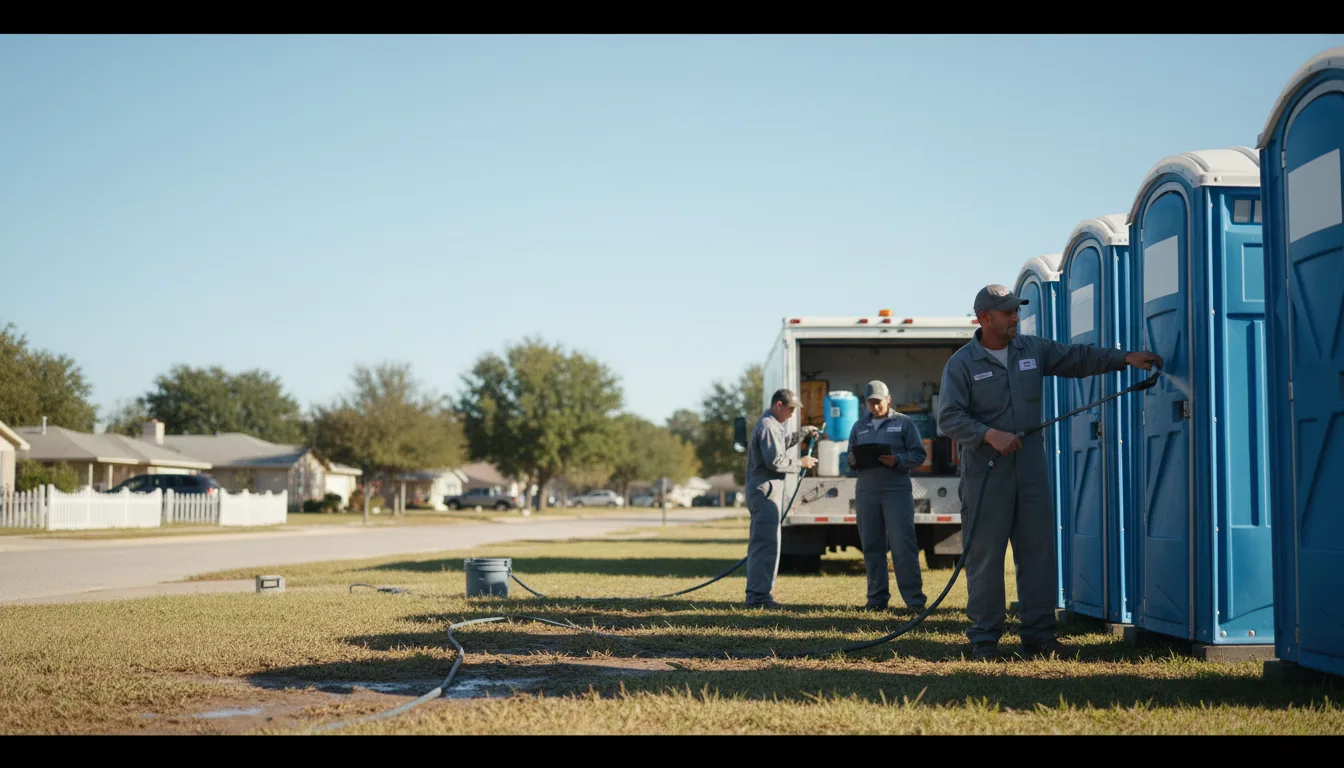 Long-Term Portable Toilet Rental in Cedar, KS near me